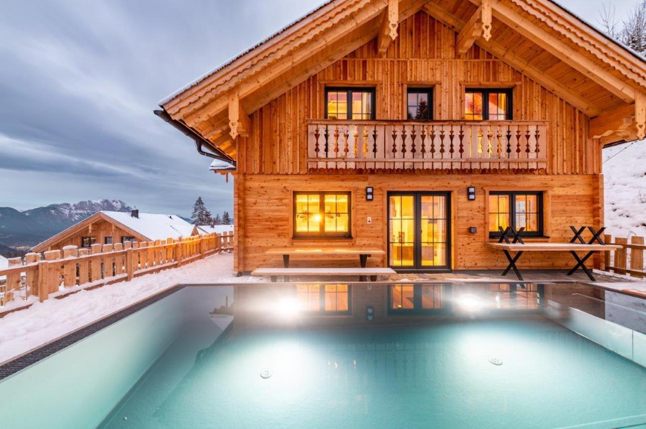 Poolchalet Dachsteinblick Pruggern Luaran gambar