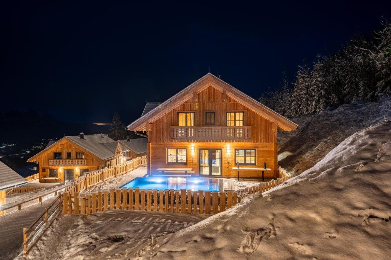 Poolchalet Dachsteinblick Pruggern Luaran gambar