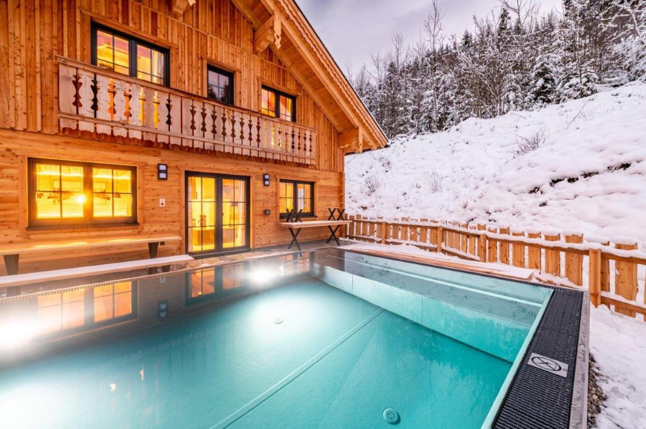 Poolchalet Dachsteinblick Pruggern Luaran gambar