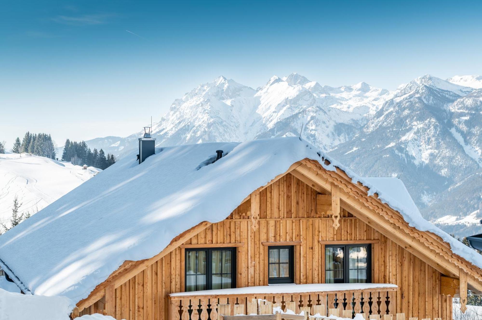 Poolchalet Dachsteinblick Pruggern Luaran gambar